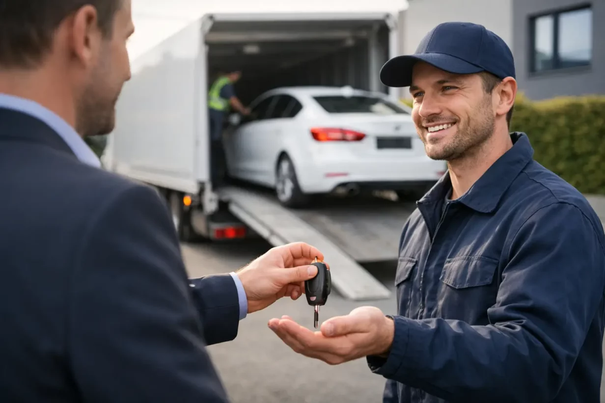 Convoyage voiture domicile : comment ça marche