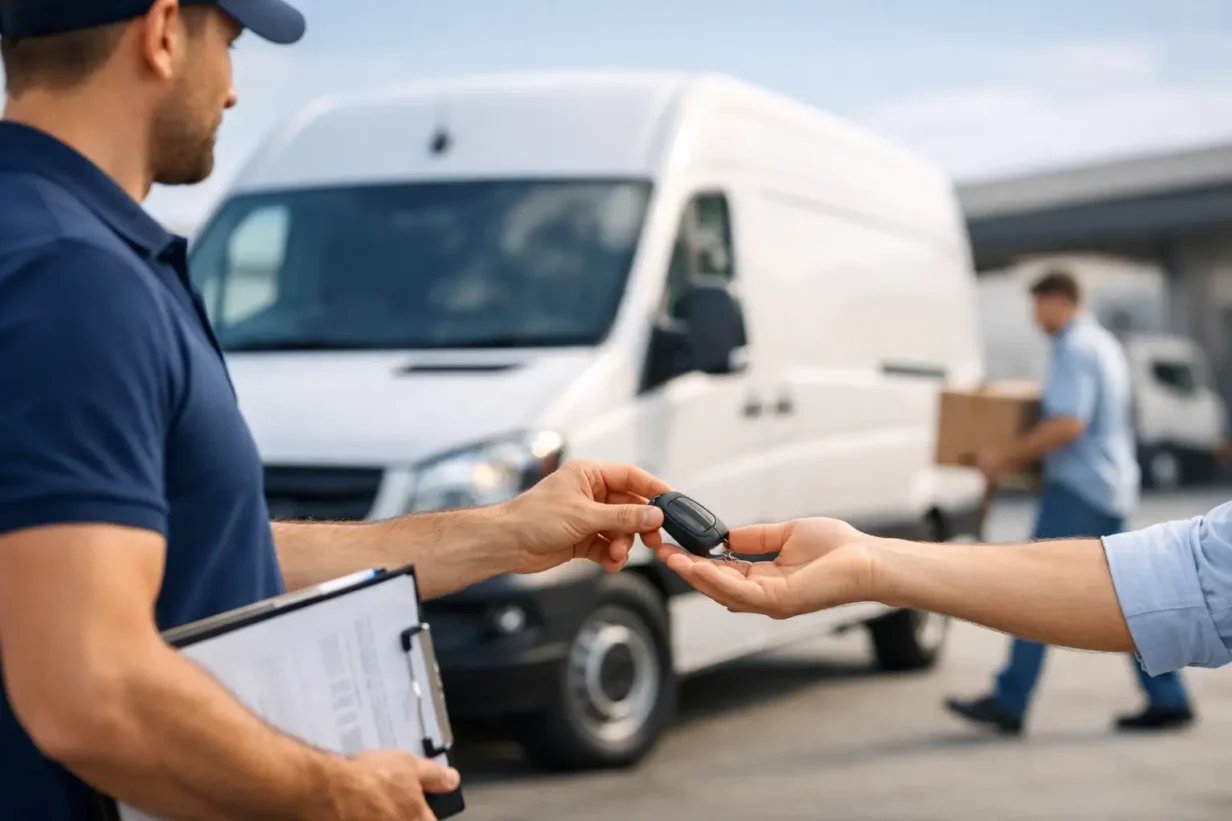 Comment livrer un utilitaire rapidement ?