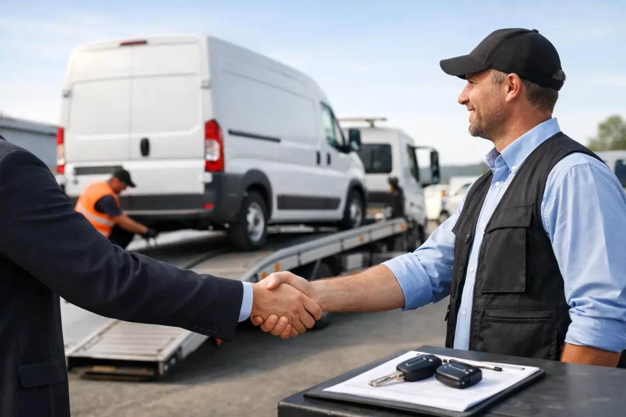 Comment transférer un véhicule utilitaire ?