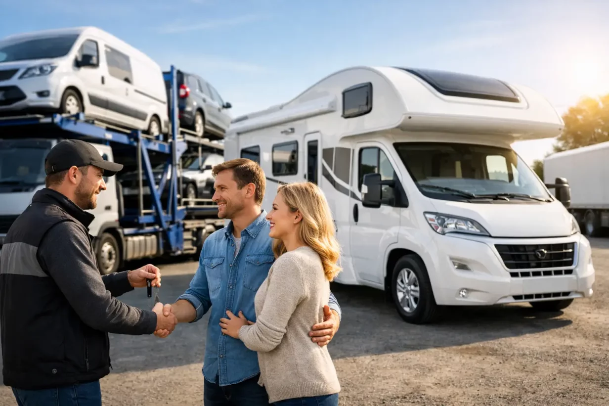 Livraison de camping car rapide et sécurisée