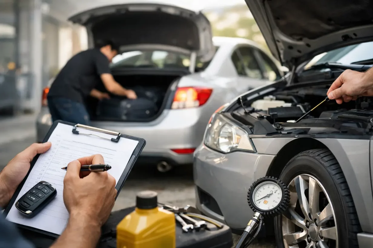 Préparer une voiture au convoyage : 8 vérifications